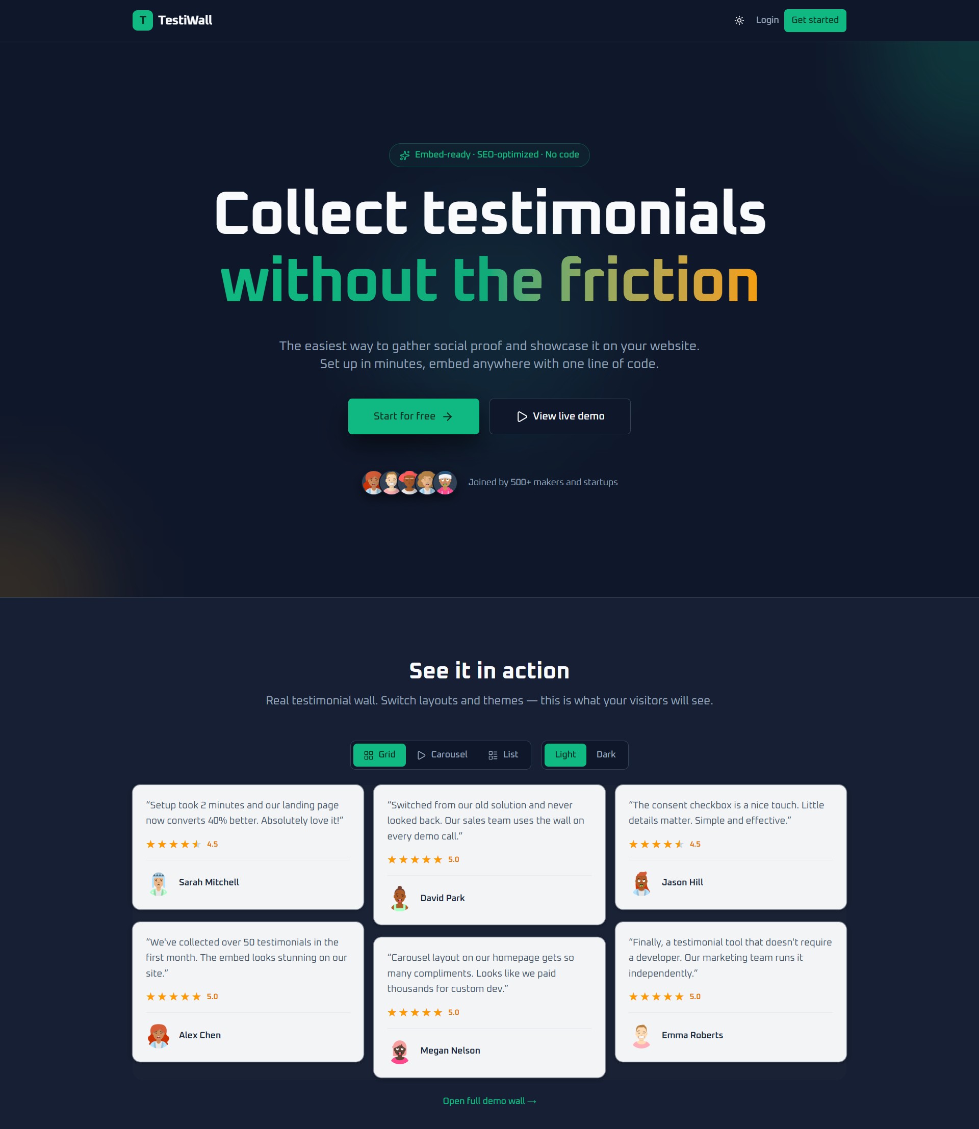 TestiWall